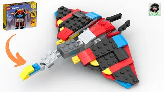 MANTA RAY Lego creator 31124 ideas How to alt build