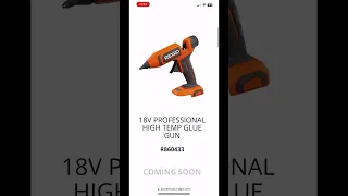 Ridgid New 18v tools. !!!!! Boom 💥💥