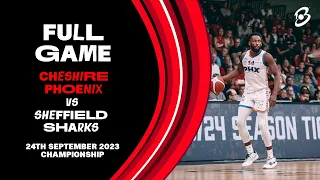 Cheshire Phoenix vs B. Braun Sheffield Sharks, British Basketball League Championship - LIVE