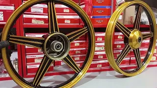 Alloy Rims Imported for CG125 all versions