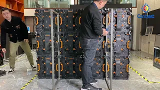 How to Do Stacking Installation & Configuration with RX390 Rental LED Panel