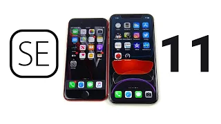 iPhone SE 2020 vs iPhone 11 Speed Test!