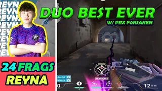 MVP! PRX JINGGG DROPS 24 FRAGS AS REYNA W/ PRX F0RSAKEN! [FULL VOD]