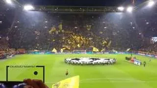 Champions League Hymne - Borussia Dortmund vs. Real Madrid [HD]