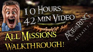 Age of Ring Mod All Missions Walkthrough! 10 hours Video!😲