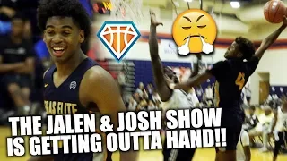 THE JALEN GREEN & JAYGUP SHOW IS GETTING OUTTA HAND!! | Ankle Breakers & Posters SHUT DOWN THE HOUSE