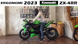 TERNYATA TIDAK SAMA DENGAN ZX-25RR | Review Ergonomi Kawasaki Ninja ZX-4RR 2023