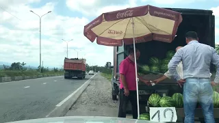 На машине из Владикавказа в Цхинвал / Полная версия / By car from Vladikavkaz to Tskhinval