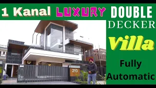 1 Kanal Villa with Unique Design 6 Bhk DOUBLE DECKER HOUSE at Mohali | Fully Automatic Home