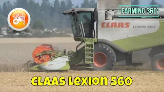 Harvest 2022 | Claas Lexion 560 combine harvesting barley