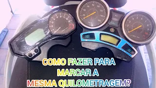 TROCAR DE PAINEL MANTÉM A MESMA QUILOMETRAGEM? "YAMAHA FAZER YS 250CC"