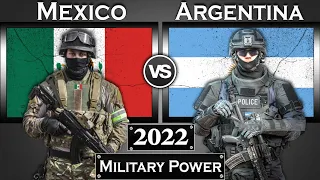 Mexico vs Argentina Military Power Comparison 2022 | Argentina vs Mexico Global Power