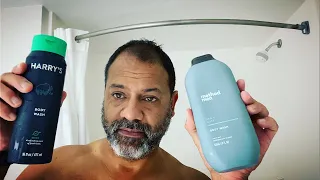 Men’s body wash challenge Travel Edition | Harry’s v Wild Willies v Method Men — average guy tested