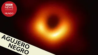 Así es la primera foto de un agujero negro