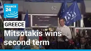 Greece general election: Kyriakos Mitsotakis wins second term • FRANCE 24 English