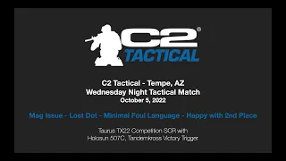 October 5, 2022 C2 Tactical Wednesday Night Tactical Match