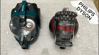 DYSON CINETIG BIG BALL ABSOLUTE & PHILISP POWER PRO MAX FC9751/07 ELEKTRİK SÜPÜRGESİ KARŞILAŞTIRMASI