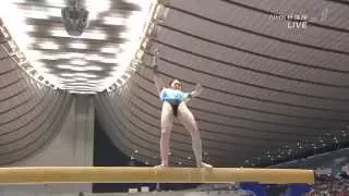 内山由綺 Yuki Uchiyama 2015 Japan 平均台 女子 体操 Women's balance beam
