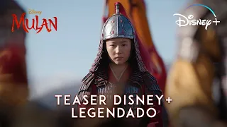 Mulan • Teaser Disney+ #2 Legendado