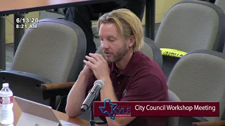 Council Budget Workshop - June 13, 2020