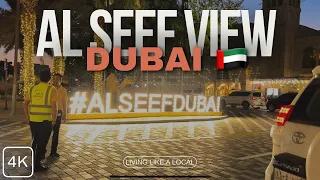 Dubai 🇦🇪 Amazing Afternoon View | Al Seef Dubai [ 4K ] Walking Tour