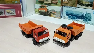 Камаз самосвал 1:43 "От советского 5511 до конверсии 65115 "