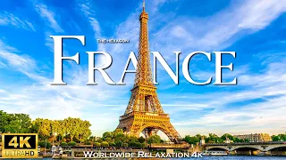 FRANCE 4K ULTRA HD • Stunning Footage, Scenic Relaxation Film with Calming Music