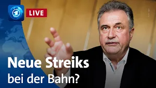 GDL-Chef Weselsky zum Vorgehen im Tarifkonflikt mit der Bahn