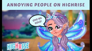 Types Of ANNOYING Players On HighRise + Grab Giveaway