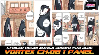 BOCORAN RESMI 1 PANEL MANGA BORUTO TWO BLUE VORTEX CHAPTER 8