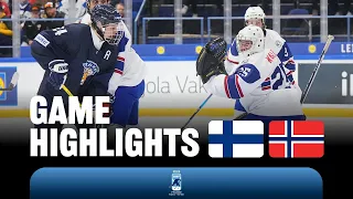 Highlights: Finland vs Norway | 2024 #U18MensWorlds