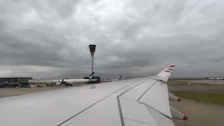 【HD】British Airways A350 Full Taxi + Takeoff + Landing!