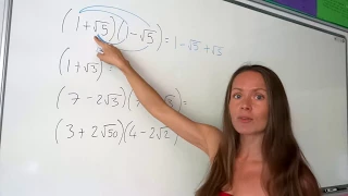 The Maths Prof: Multiplying & Simplifying Surds / Radicals