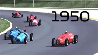 rFactor - Monza 1950 Grand Prix - Ferrari 166S