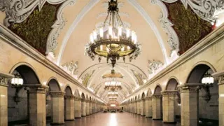 СССР. 1935 год. Открытие метро в Москве. USSR.  1935 year.  The opening of the metro in Moscow