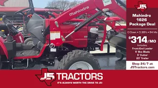 J5 Tractors - Mahindra 1626 Package Deal