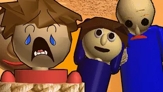 Dealing With Baldi's After School Gang in Baldi Loves Grades