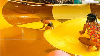 Space Bowl Water Slide at Aquapark Nessebar