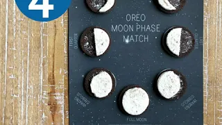DIY Oreo Moon Phases