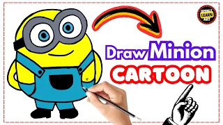 How to Draw a Minion (Lacaio) | Easy Coloring Tutorial for Kids with @OpenlyLearnArt