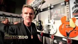 Billy Duffy talks about his signature Gretsch White Falcon at NAMM 2103