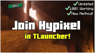 How To Join Hypixel in Minecraft TLauncher | How To Play Hypixel on TLauncher (2023)