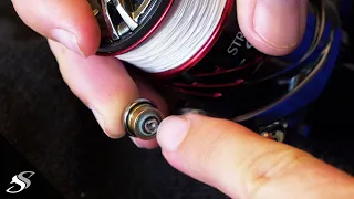 How to Change Line Roller Bearing in A Shimano Stradic Reel