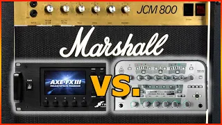 Axe FX 3 vs.  Kemper | Marshall JCM 800