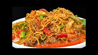 Beef Noodle Recipe Chinese | Chinese Chow Mein Noodles Recipe