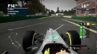 F1 2012 CBC racing Leauge Season 3 Australia (First Lap Incidents)
