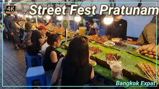 Bangkok Street Fest Pratunam Thai Street Food at Platinum Fashion Mall 🇹🇭 Thailand [4K]