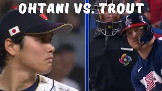 Breakdown: Shohei Ohtani vs. Mike Trout (2023 World Baseball Classic Team USA vs. Team Japan)