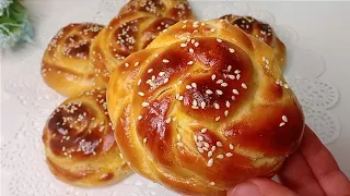 Se hai farina e latte, prepara questa brioche liscia e Senza burro! Semplice e soffice #037