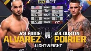 Dustin Poirier vs Eddie Alvarez 2. Дастин Порье против Эдди Альвареза 2.Full Fight